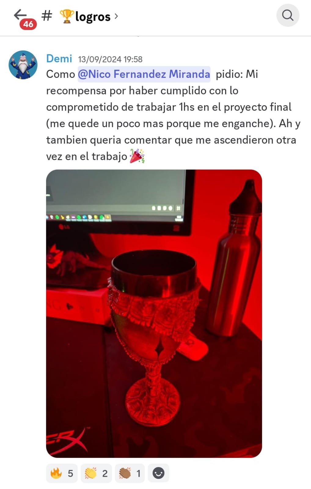 Demi- ascenso laboral