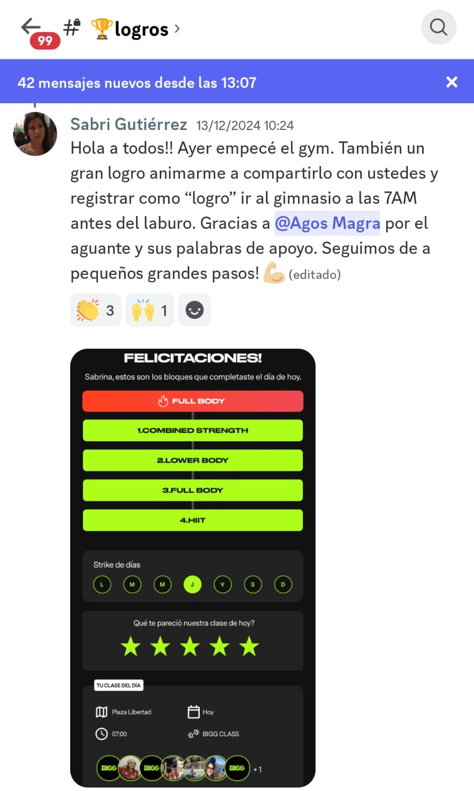 Sabri Gutierrez- logros, hábitos nuevos_